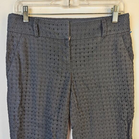 Loft Zoe Ankle Eyelet Pants - 2 - Picture 4 of 7